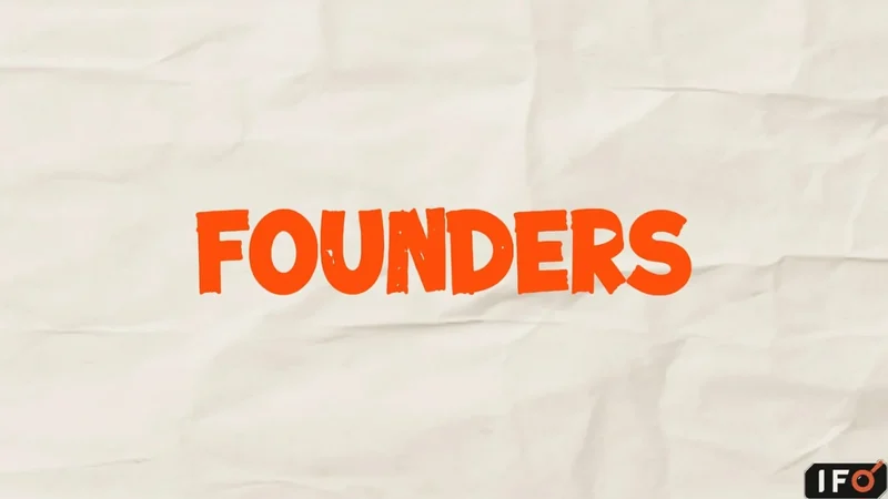 Founders title on paper